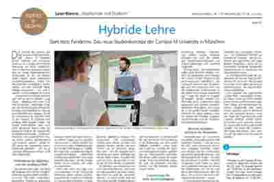 Müncher Merkur - Hybride Lehre